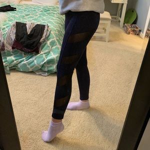 Navy Yoga Pants